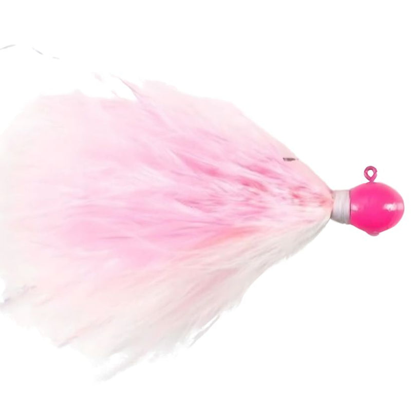Load image into Gallery viewer, White River Zig Jigs - Pink White Flash