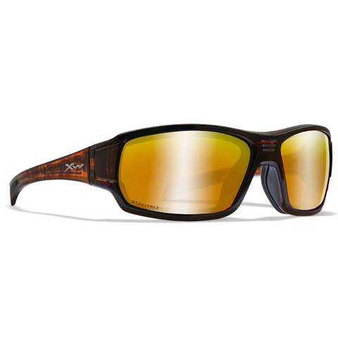 Wiley X Affinity Sunglasses - Hickory Brown Frames with Brown Bronze Lens