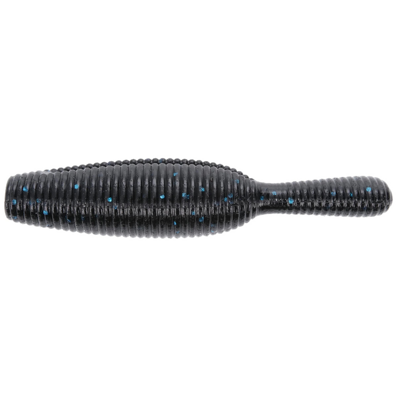 Load image into Gallery viewer, Yamamoto Yamatanuki Stick Bait - Black with Large Blue Flake