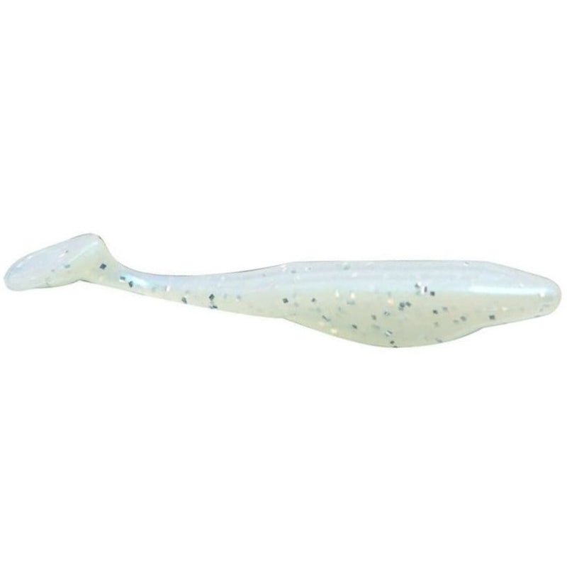 Load image into Gallery viewer, Zoom Swimmin' Super Fluke Jr. Swimbaits - Blue Pearl Silver Glitter