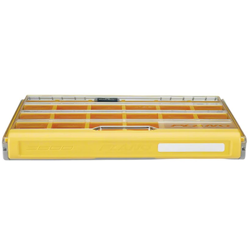Load image into Gallery viewer, Yellow and orange tool case with visible brand name on a white background