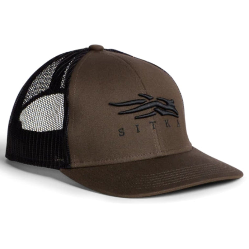 Load image into Gallery viewer, Sitka Icon Mid Pro Trucker Hat – structured mesh-back snapback cap with SITKA logo and adjustable fit