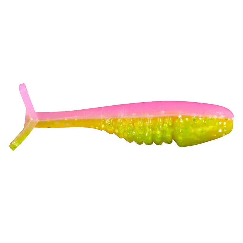 Load image into Gallery viewer, Bobby Garland Itty Bit Slab Hunt'R Swimbaits - Electric Chicken