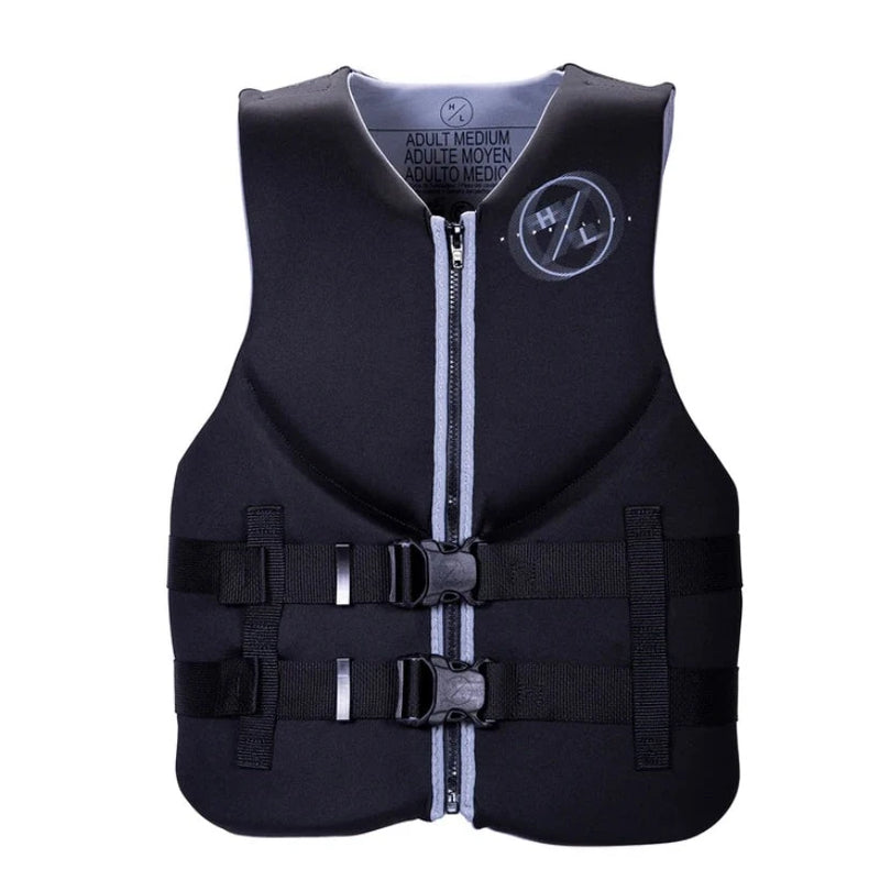 Load image into Gallery viewer, Hyperlite Men's Indy CGA Life Jacket – Black/Gray