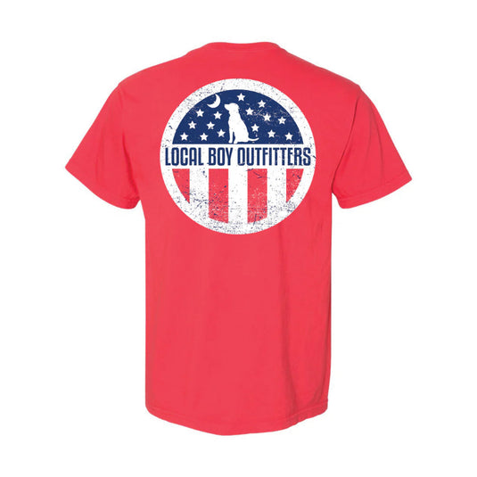 Local Boy Outfitters Patriotic T-Shirt - Paprika
