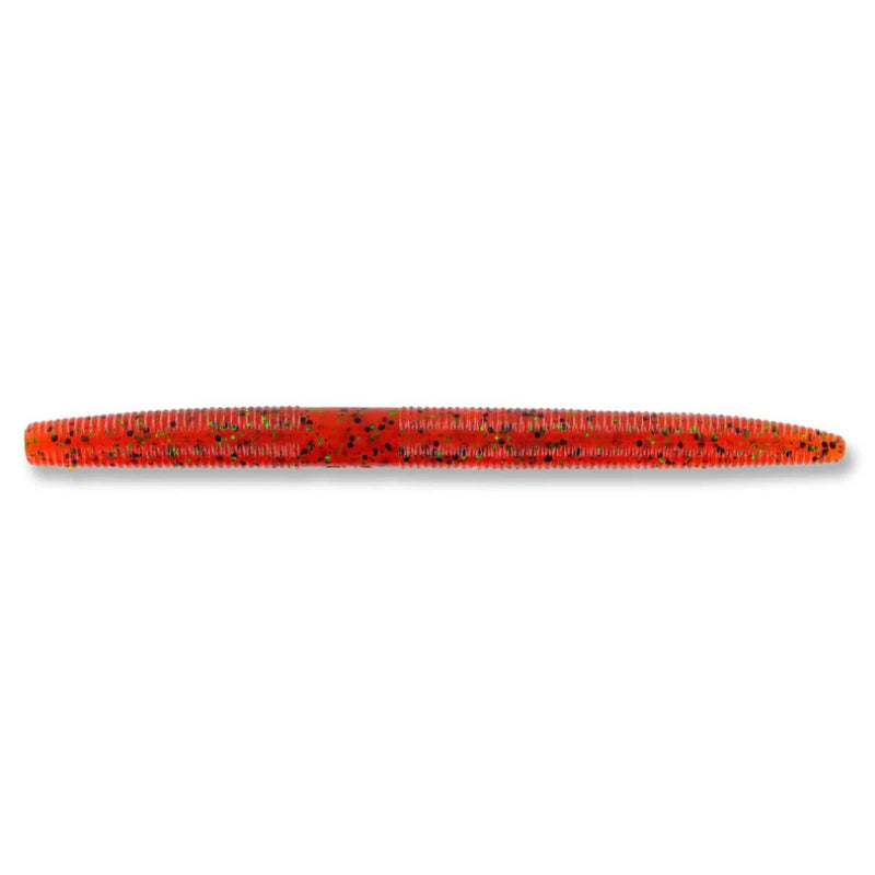 Load image into Gallery viewer, Yamamoto Senko Worms pumpkin black and green glitter