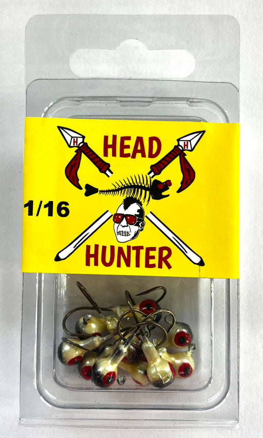 Head Hunter Painted Round Jig Heads