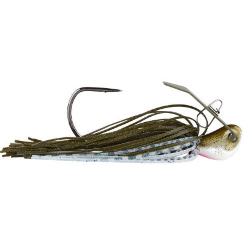 Load image into Gallery viewer, Berkley Powerbait Slobberknocker Jigs Green Pumpkin Shad