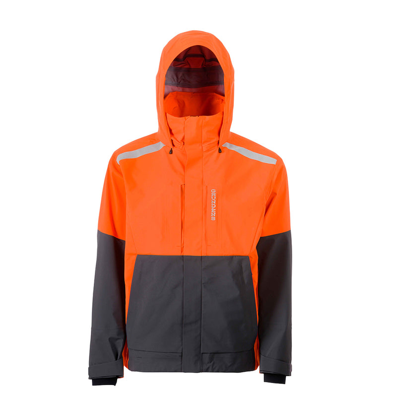 Load image into Gallery viewer, Grundens Gambler GORE-TEX Jackets - Red Orange