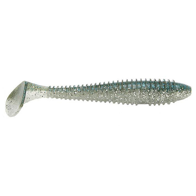 Load image into Gallery viewer, Keitech 4.3in Fat Swing Impact Swimbaits - Hasu-Silver Shiner
