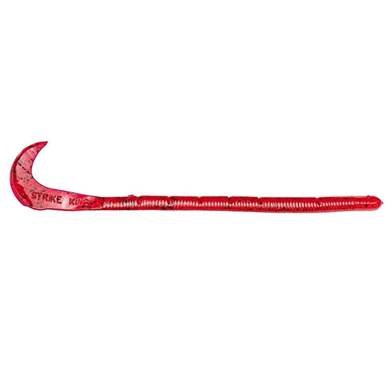 Load image into Gallery viewer, Strike King Rage Tail Thumper Worm Delta Red