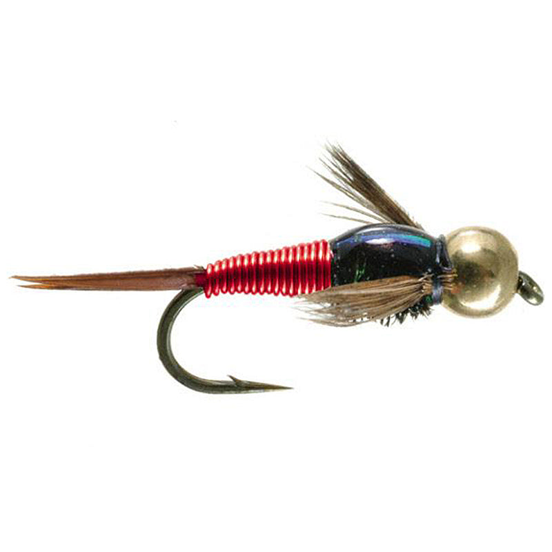 Load image into Gallery viewer, Umpqua Barr's Copper John Flies - Gold Red