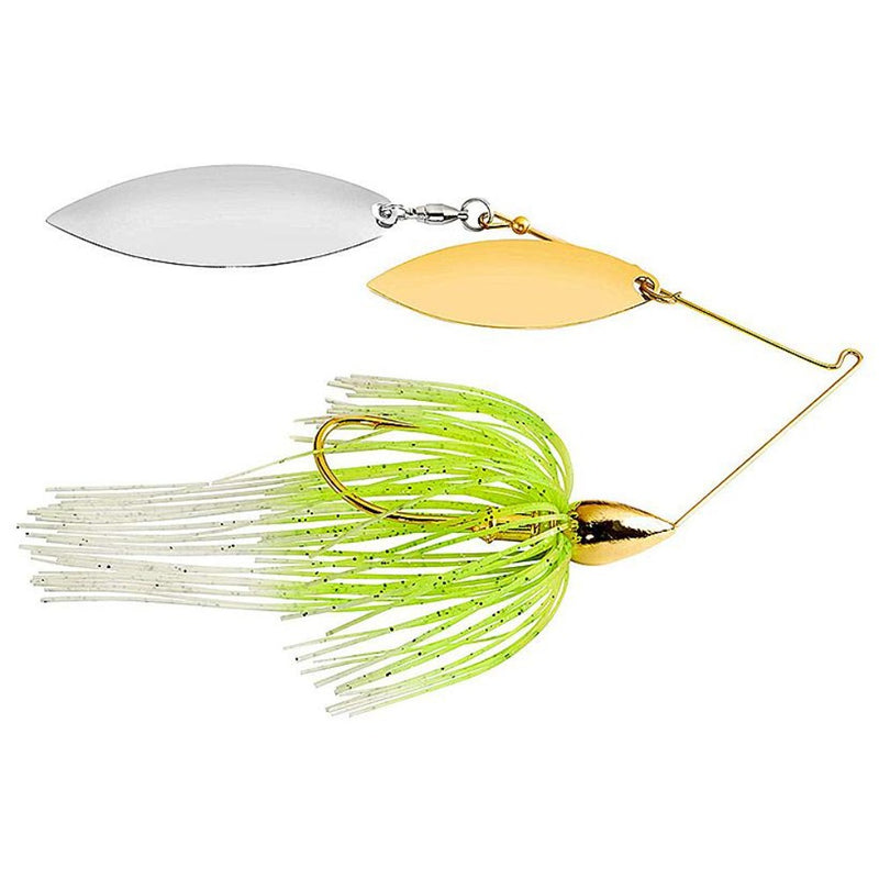 Load image into Gallery viewer, War Eagle Gold Double Willow Spinnerbaits