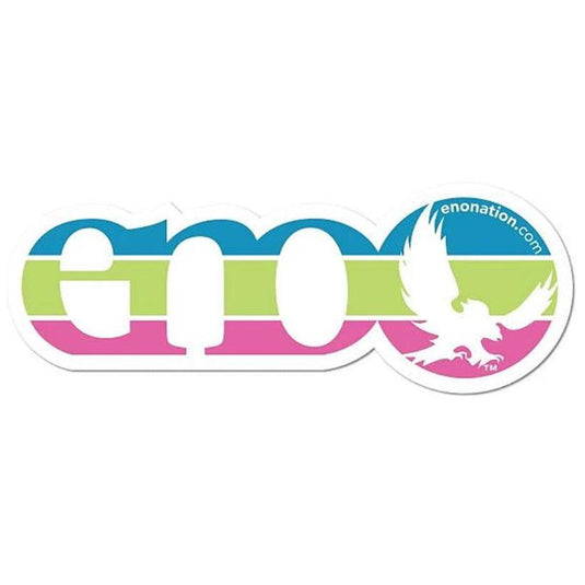 Eno Logo Decal - Rasta