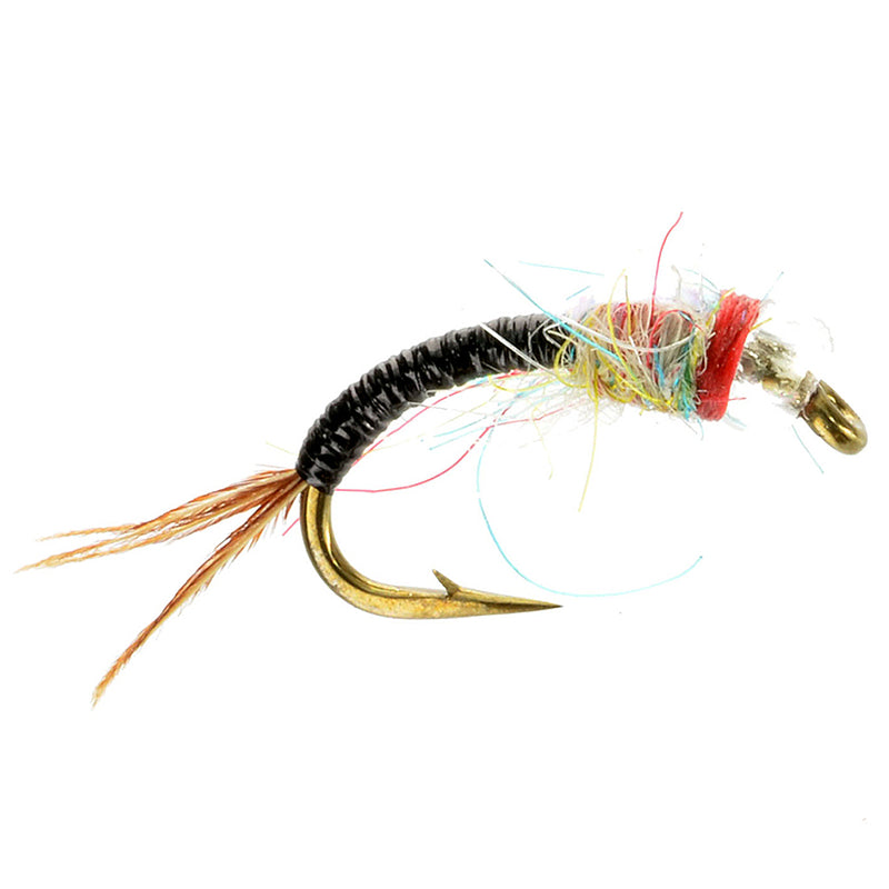 Load image into Gallery viewer, Umpqua Rainbow Warrior Flies - Black