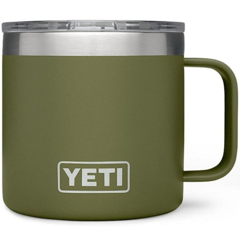 Load image into Gallery viewer, Yeti Rambler 14oz Mug - Olive Green