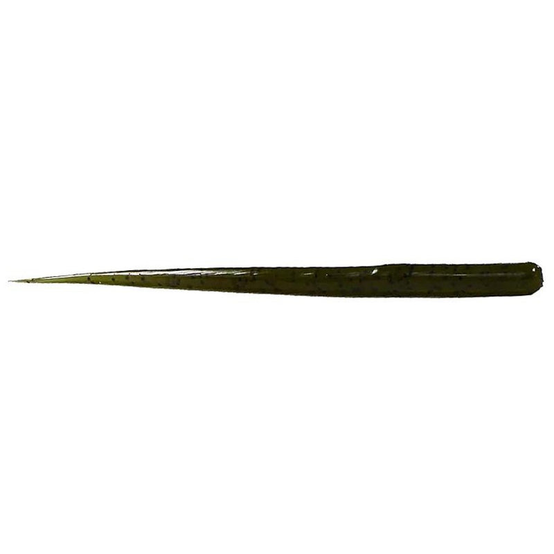 Load image into Gallery viewer, Motivated Bait 7D Shakey Head Worms - Green Pumpkin