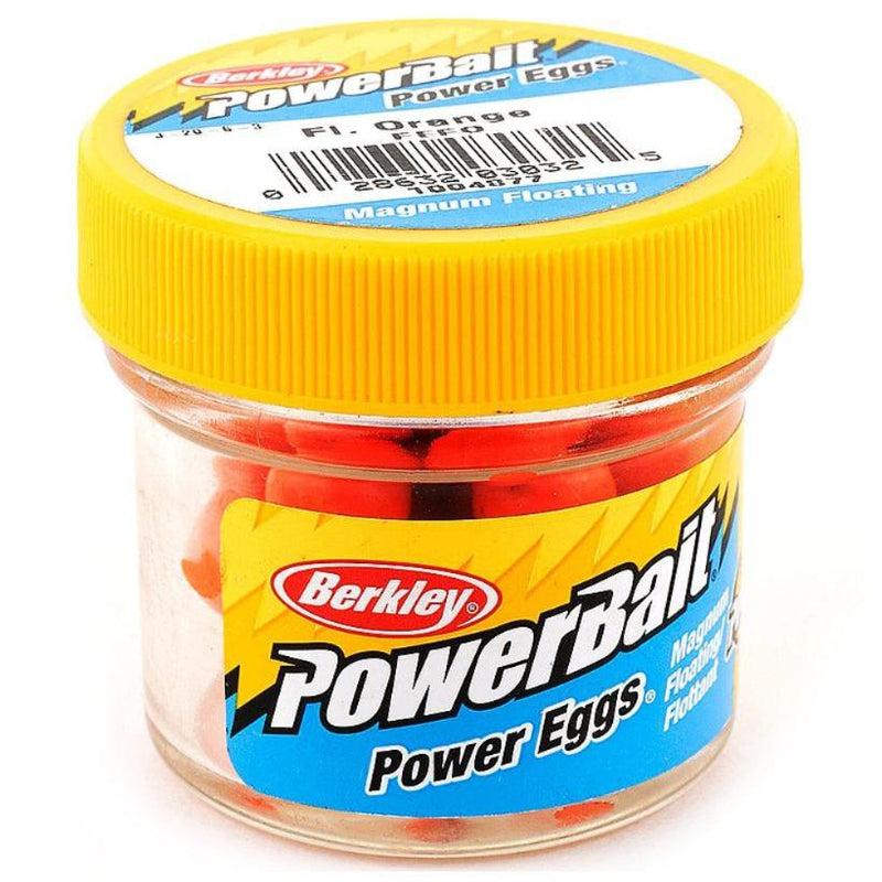 Load image into Gallery viewer, Berkley Powerbait Power Floating Magnum Eggs - Fluorescent Orange