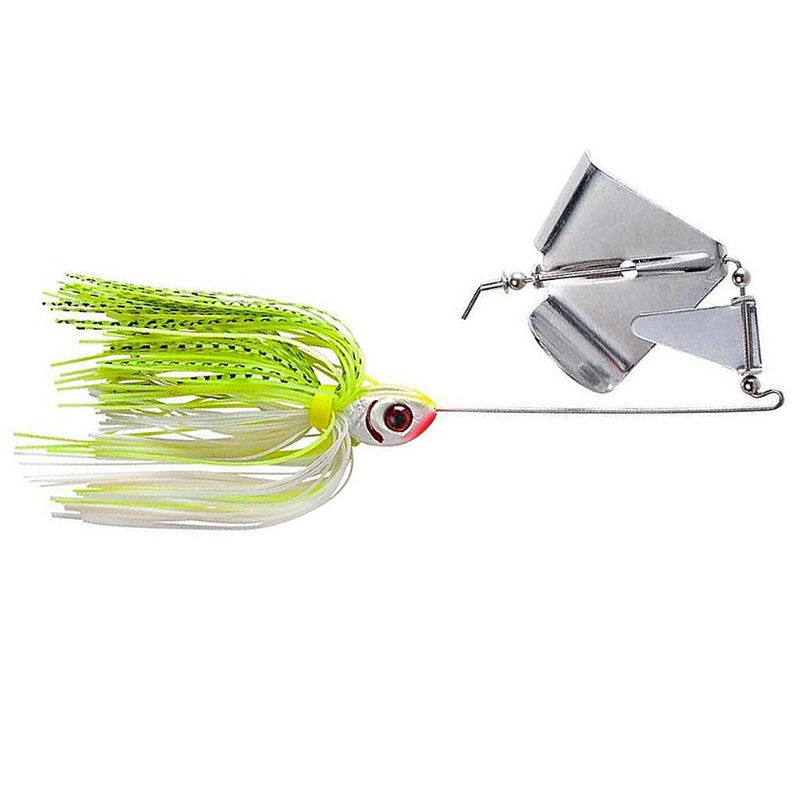 Load image into Gallery viewer, Booyah Buzz Buzzbaits - White Chartreuse