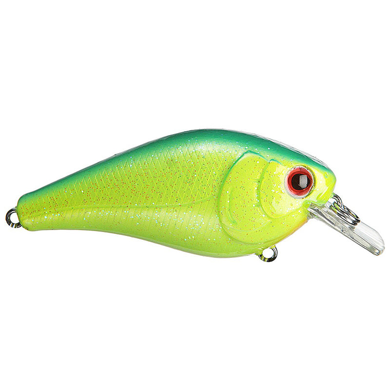 Load image into Gallery viewer, Luck E Strike Rick Clunn Squarebill Crankbaits - True Blue Chartreuse