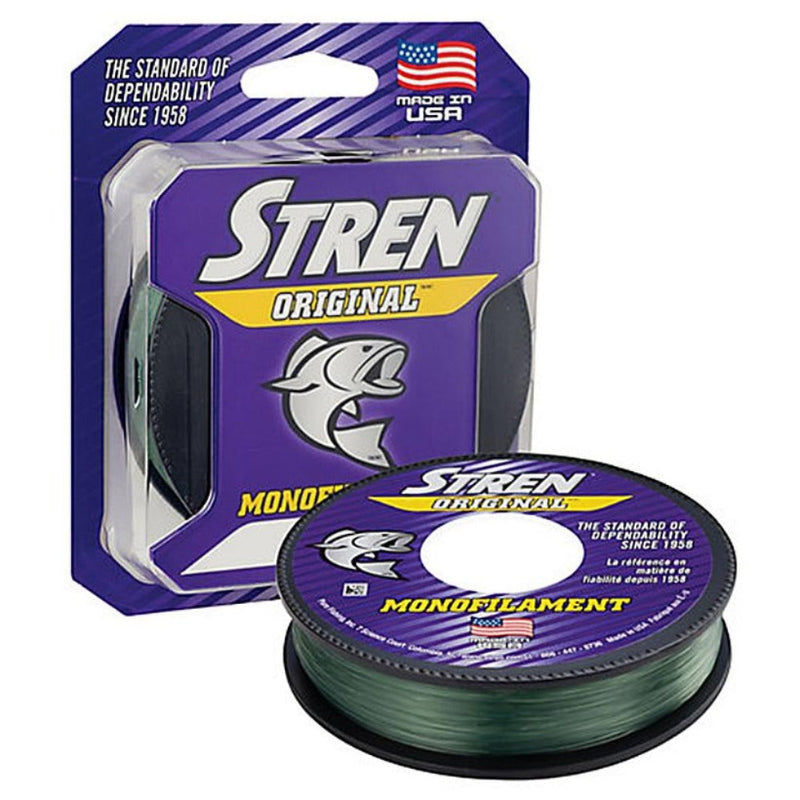 Load image into Gallery viewer, Stren Original Fishing Line Color Lo-Vis Green 330 yds