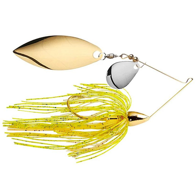 Load image into Gallery viewer, War Eagle Gold Colorado Willow Spinnerbaits - Sun Perch
