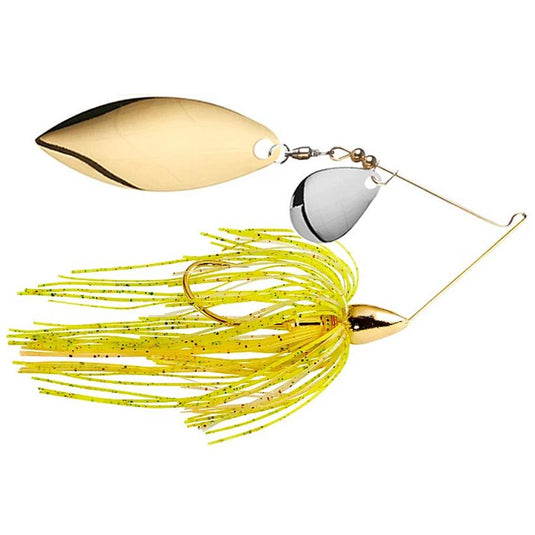 War Eagle Gold Colorado Willow Spinnerbaits - Sun Perch