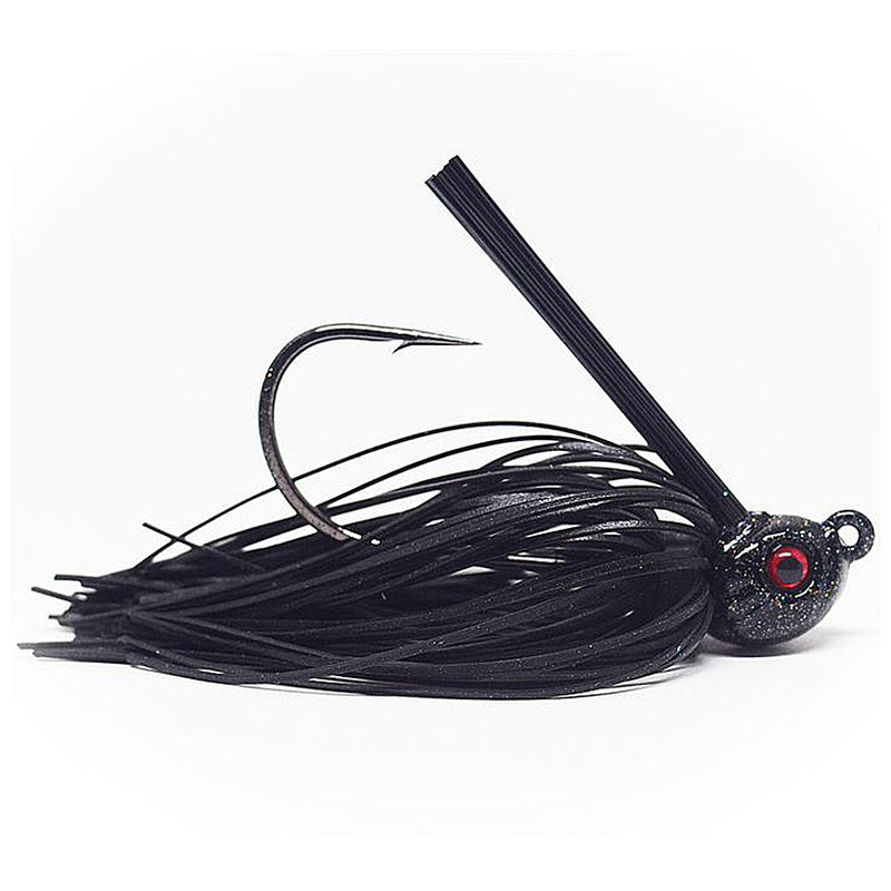 Load image into Gallery viewer, Talon Custom Billy Mac Fishing Jigs - Black
