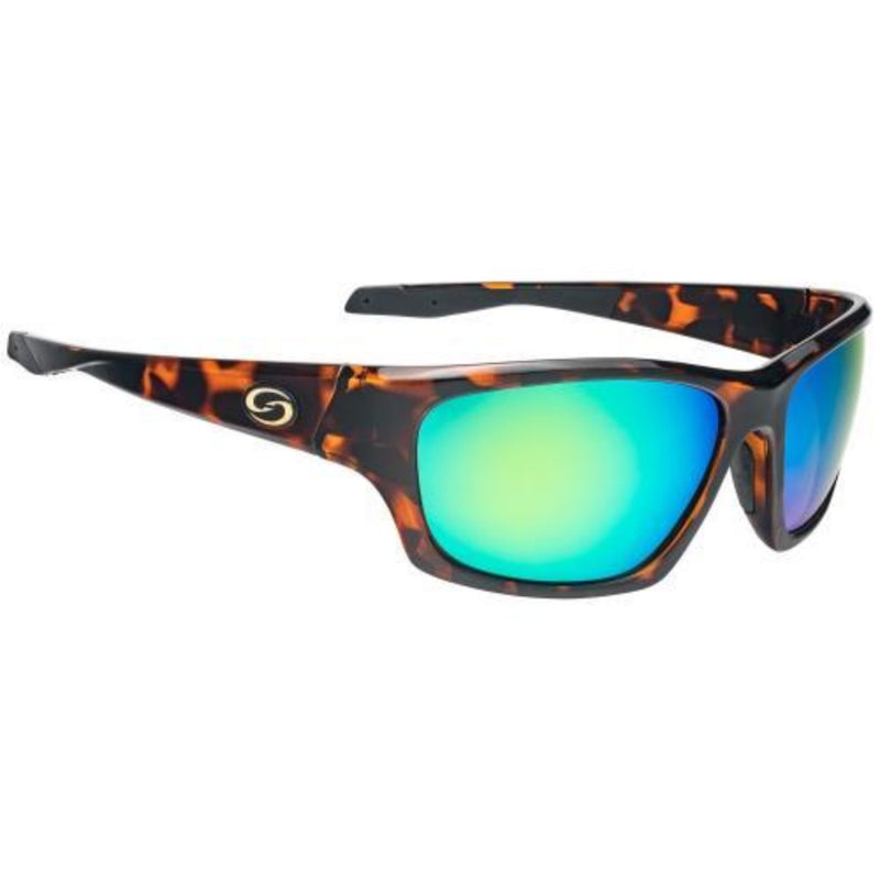Load image into Gallery viewer, Strike King Plus Platte Polarized Sunglasses - Cypress Frames with Blue Lens