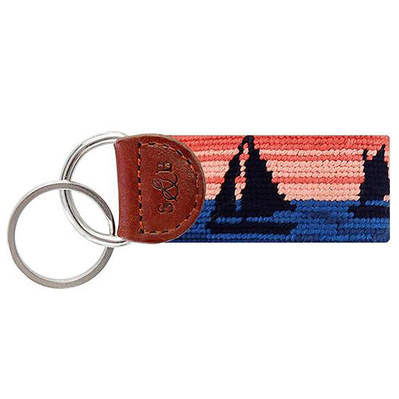 Load image into Gallery viewer, Smathers & Branson Key Fobs - Sunset Sailing