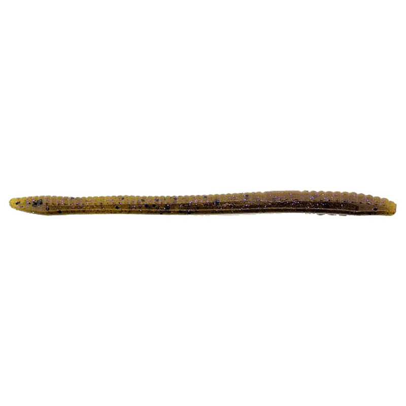 Load image into Gallery viewer, Zoom Finesse Worm Green Pumpkin Purple