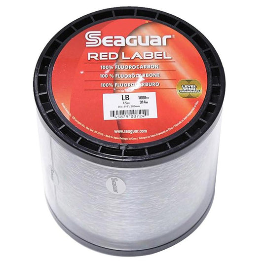 Seaguar Red Label Fluorocarbon Fishing Line Color Clear 1000 yds
