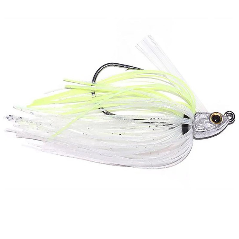 Load image into Gallery viewer, 6th Sense Divine Swim Jigs - Raw White Treuse