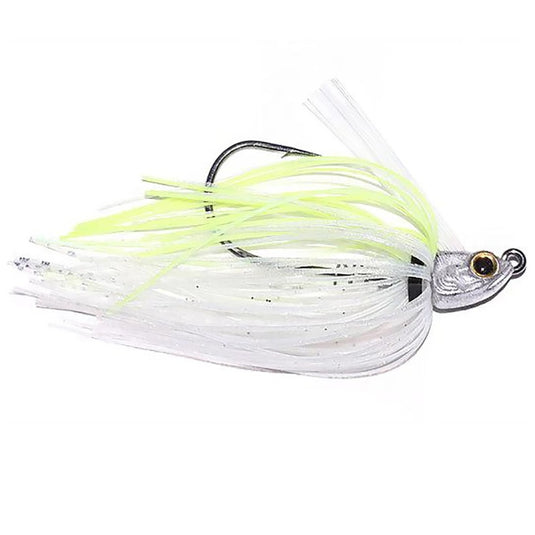 6th Sense Divine Swim Jigs - Raw White Treuse