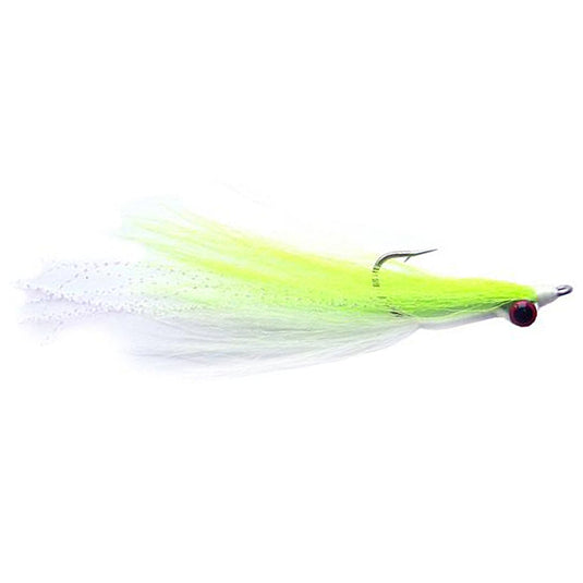 Umpqua Clouser Minnow Flies - Chart and white