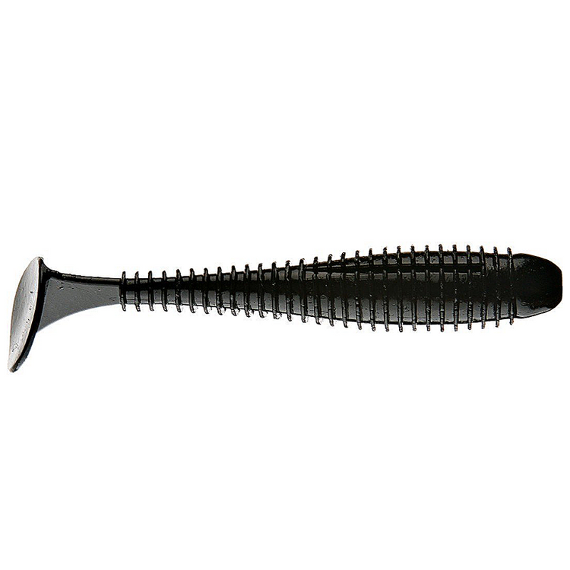 Load image into Gallery viewer, Keitech Swing Impact FAT Swimbait 3.8" - Black