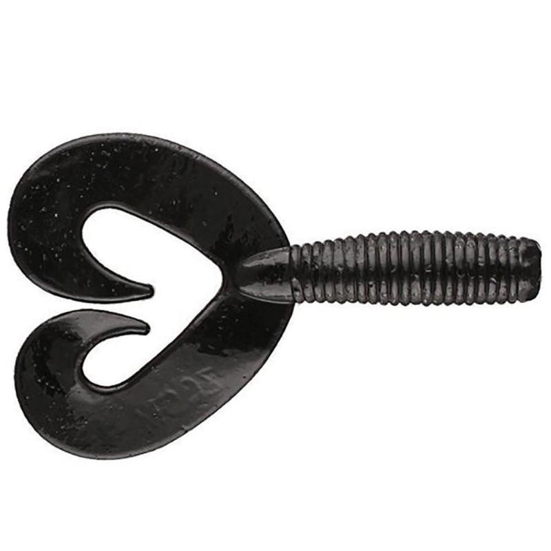 Load image into Gallery viewer, Zoom Fat Albert Twin Tail Grubs - Black
