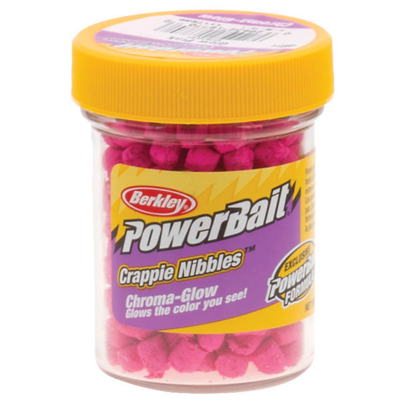 Load image into Gallery viewer, Berkley Powerbait Crappie Nibbles - Chroma Glow