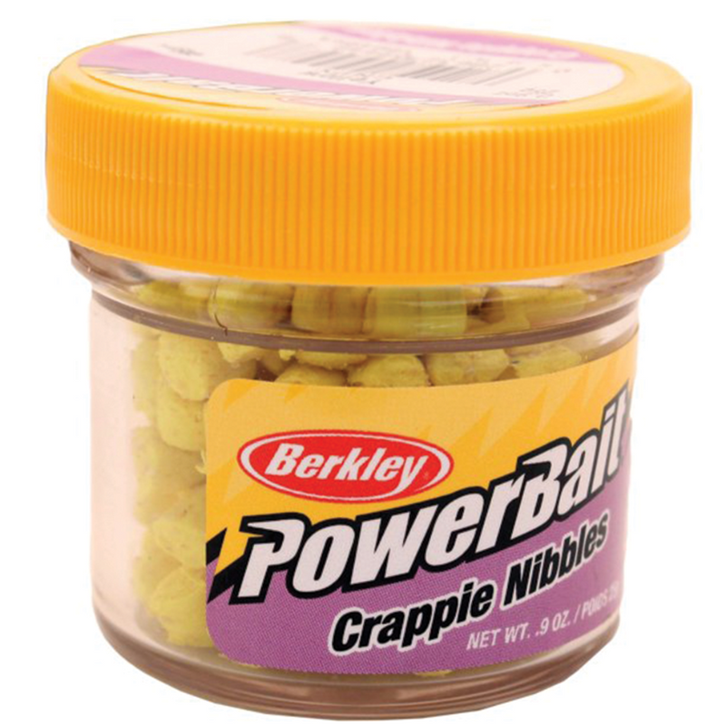 Load image into Gallery viewer, Berkley Powerbait Crappie Nibbles - Yellow