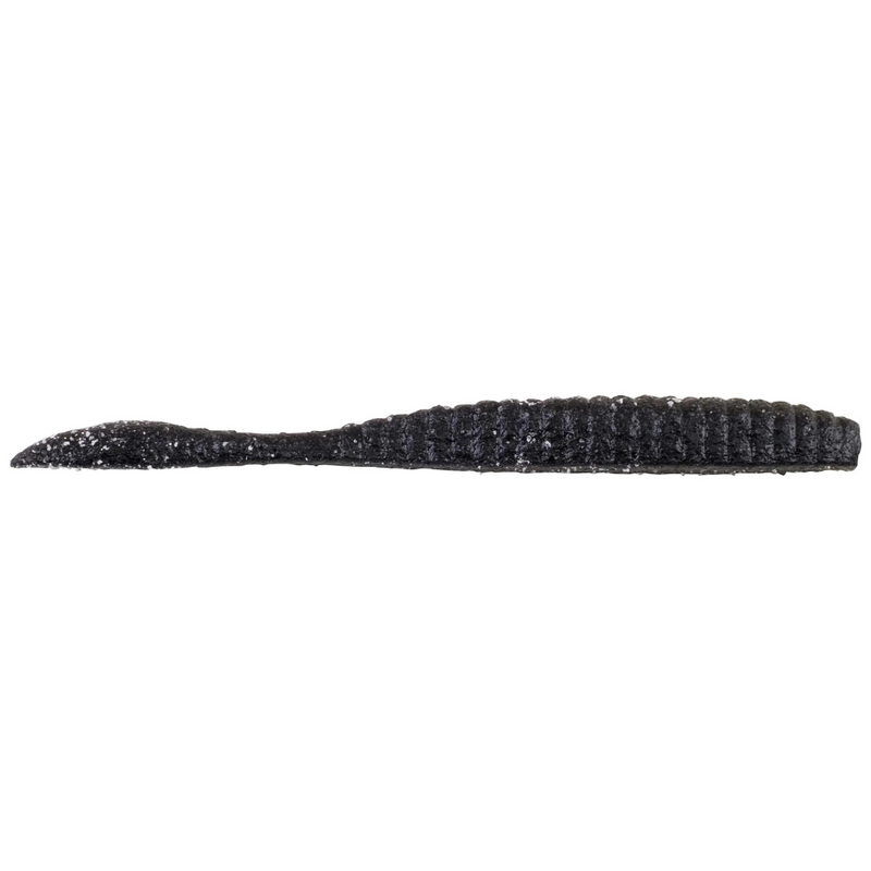 Load image into Gallery viewer, Berkley Powerbait Maxscent Flat Worms - Black