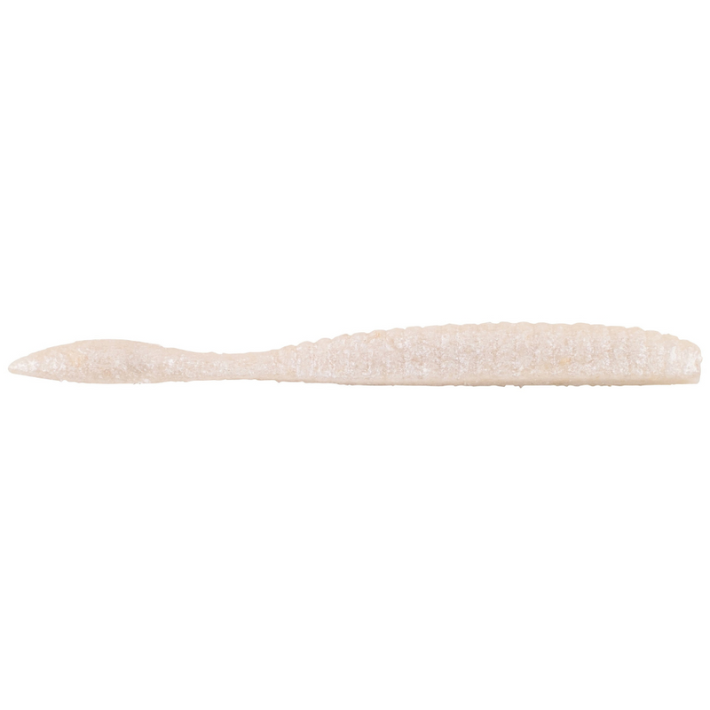 Load image into Gallery viewer, Berkley Powerbait Maxscent Flat Worms - White Pearl