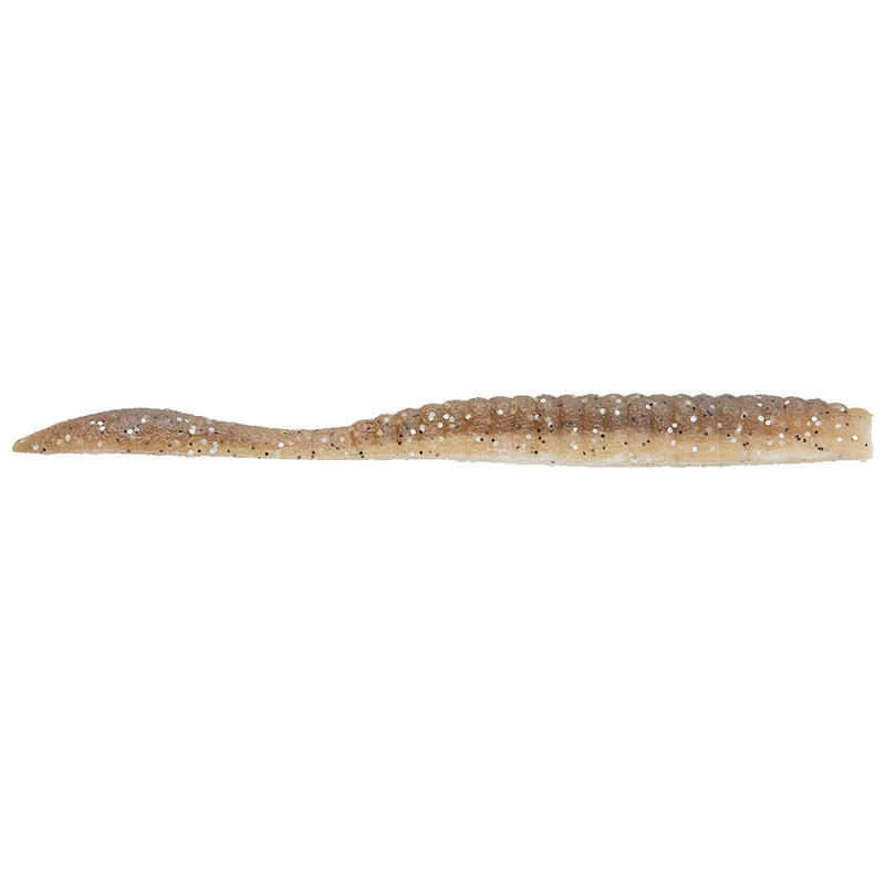Load image into Gallery viewer, Berkley Powerbait Maxscent Flat Worms - Brown Back