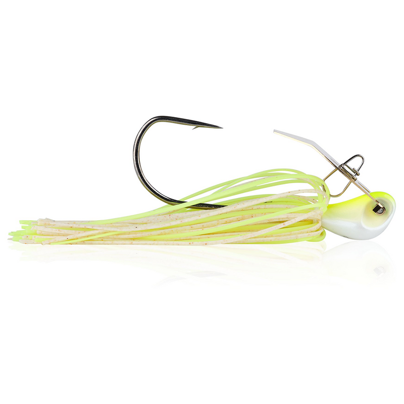 Load image into Gallery viewer, Berkley Powerbait Slobberknocker Jigs White Chartreuse