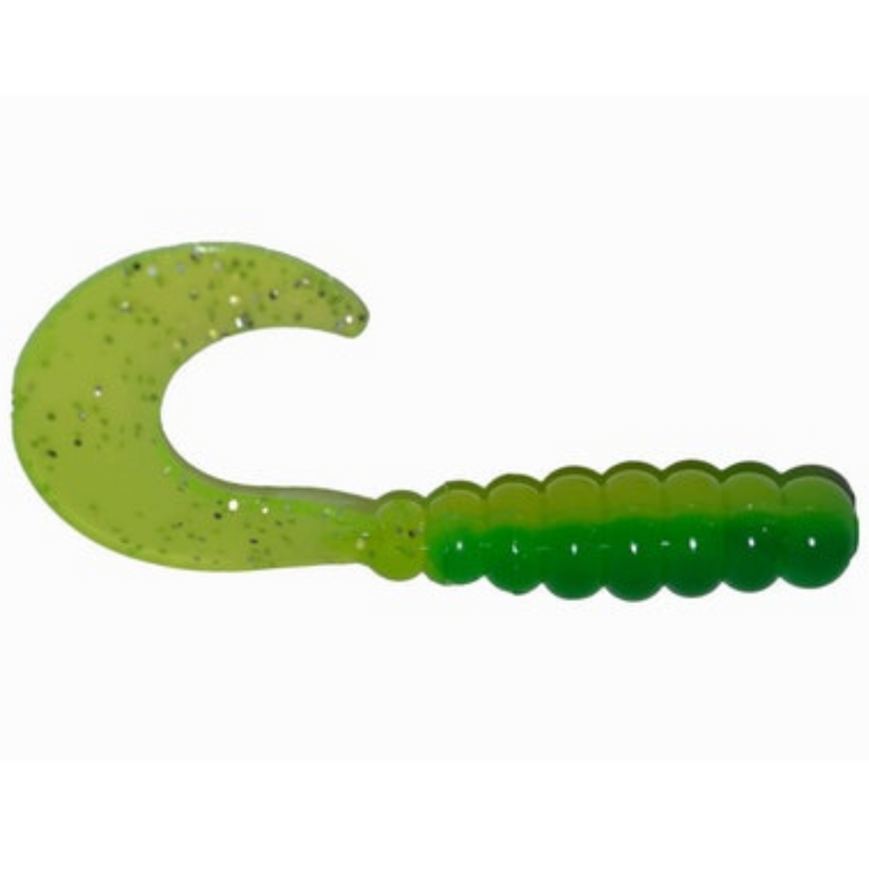 Load image into Gallery viewer, Big Bite Bait Fat Grubs - Tractor Green