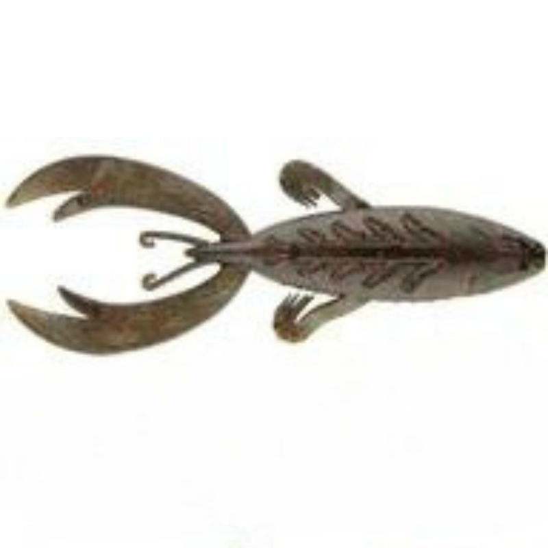 Load image into Gallery viewer, Big Bite Baits Fighting Frog - Green Pumpkin Purple Copper