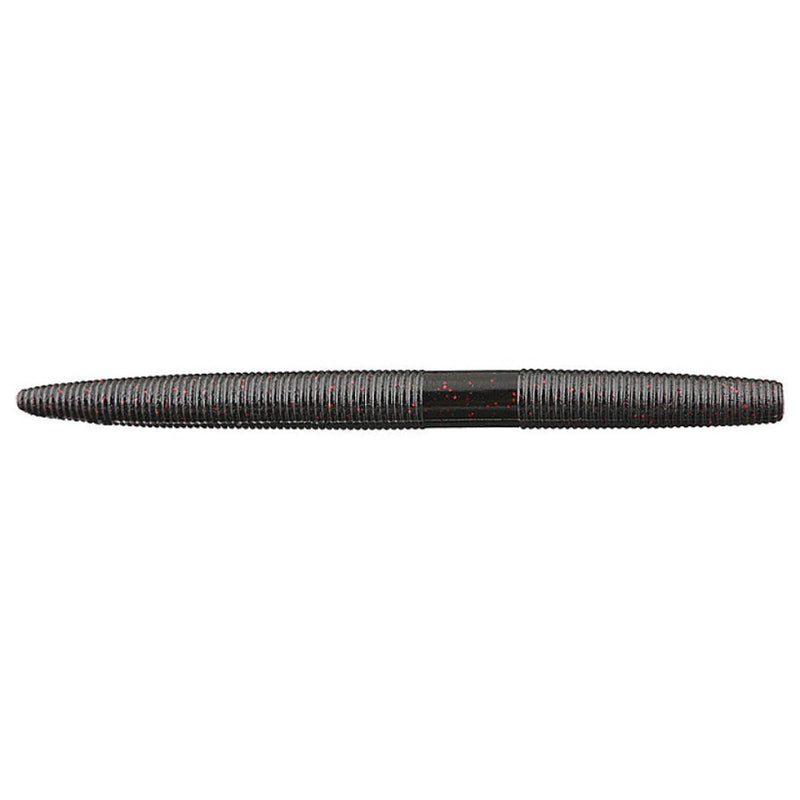 Load image into Gallery viewer, Yamamoto Senko Worms Black w/ Small Red Flakes