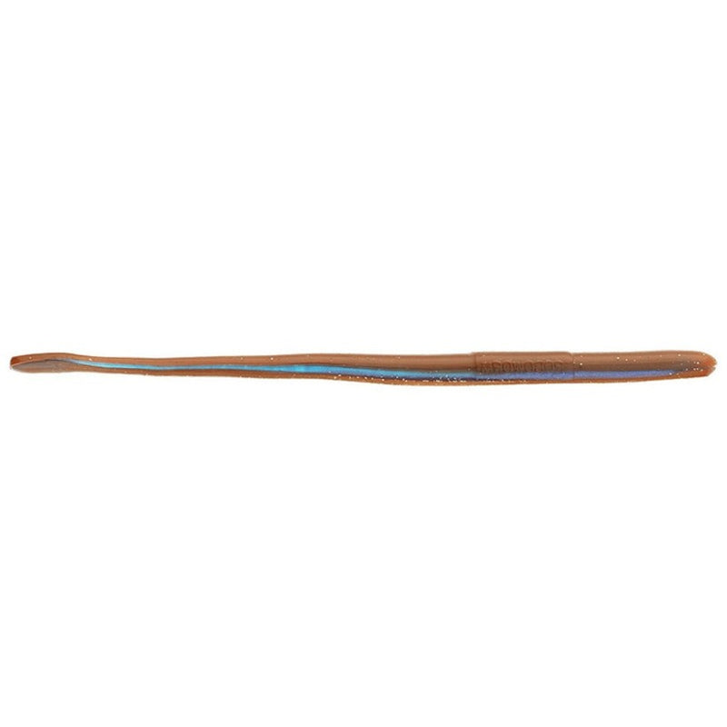 Load image into Gallery viewer, Roboworm Straight Tail Worms Blue Crawler