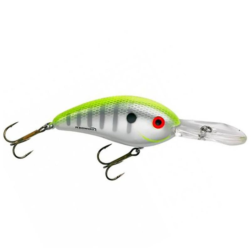 Load image into Gallery viewer, Bomber Lures Fat Free Shad Jr. BD6F Crankbait - Chartreuse Shad