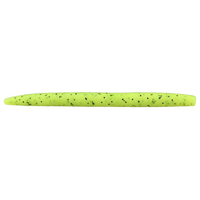 Load image into Gallery viewer, Yamamoto Senko Worms Chartreuse Black Flakes