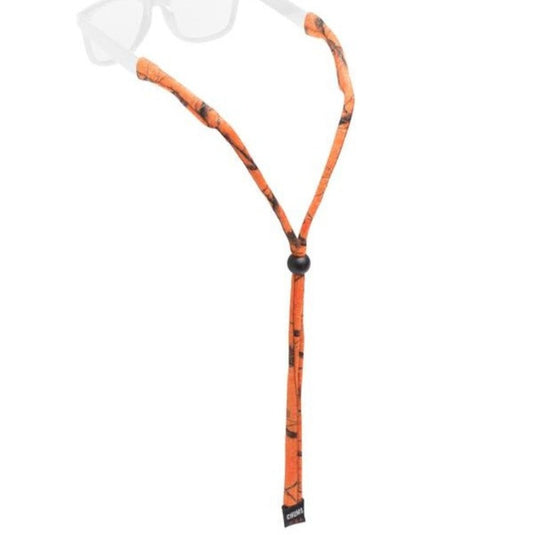 Chums Original Pattern Sunglass Retainer - AP Blaze Orange